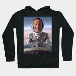 Pee Wee Herman in space Hoodie